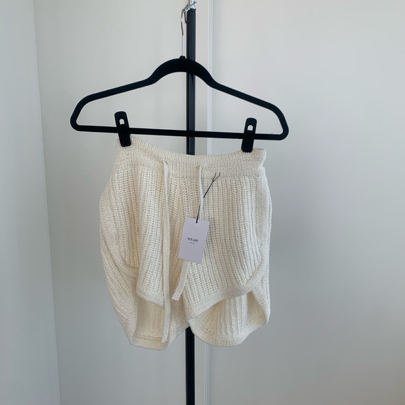 NWT Eggshell knit shorts - Picture 1 of 4